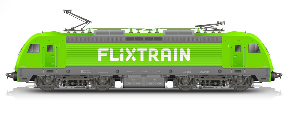 Fährt ab Donnerstag noch öfter zwischen Stuttgart und Berlin: Der Flixtrain.