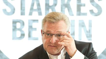 Frank Henkel (CDU) war von 2011 bis 2016 Innensenator von Berlin.