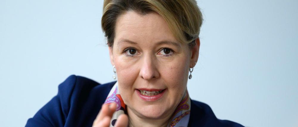 Die Berliner SPD-Landeschefin Franziska Giffey gibt den Kurs vor - auch gegen Widerstände in ihrer eigenen Partei.