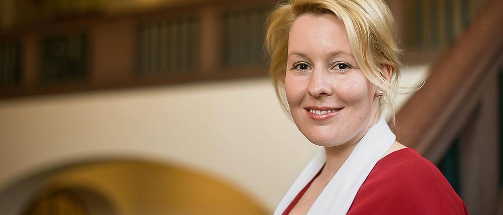 Franziska Giffey (SPD), Bezirksbürgermeisterin von Neukölln.