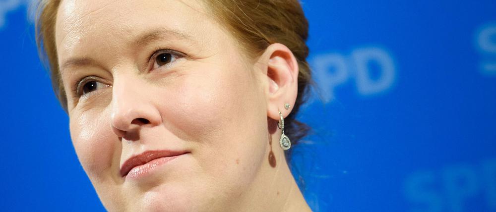 Will wieder ganz in Berlin Politik machen: Franziska Giffey (SPD) kandidiert fürs Abgeordnetenhaus.