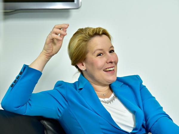 Bundesfamilienministerin Franziska Giffey will Berlins Regierende Bürgermeisterin werden.