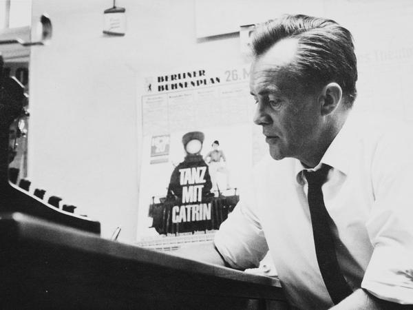 Günter Matthes 1964, Leiter der Lokalredaktion des Tagesspiegel.