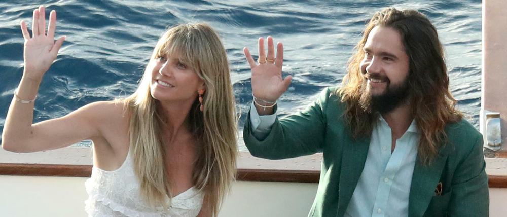 Am 3. August hatten Heidi Klum und der 30 Jahre alte Tom Kaulitz auf einer Luxusjacht vor der italienischen Insel Capri ihre Hochzeit gefeiert