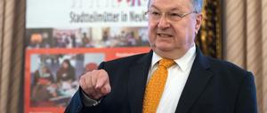 Der frühere Bürgermeister von Berlin-Neukölln, Heinz Buschkowsky (SPD). 