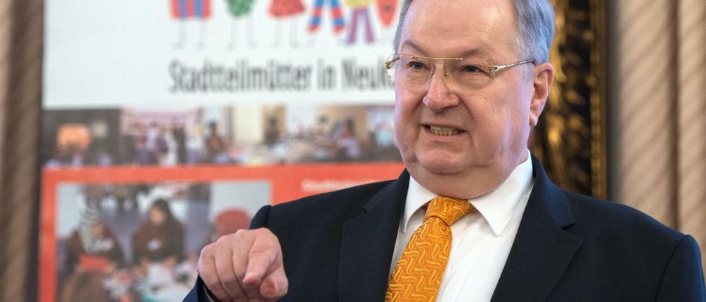 Der ehemalige Bürgermeister von Berlin-Neukölln, Heinz Buschkowsky (SPD).