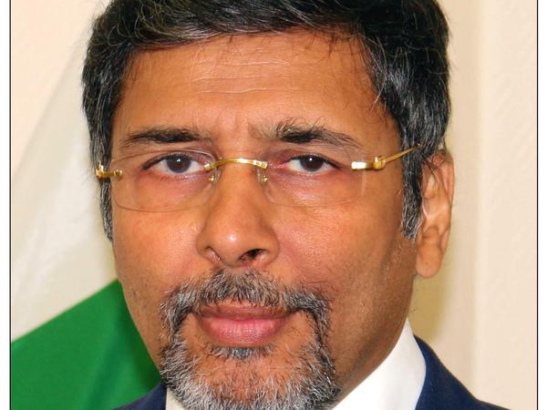 Der pakistanische Botschafter in Berlin, Jahaur Saleem. 