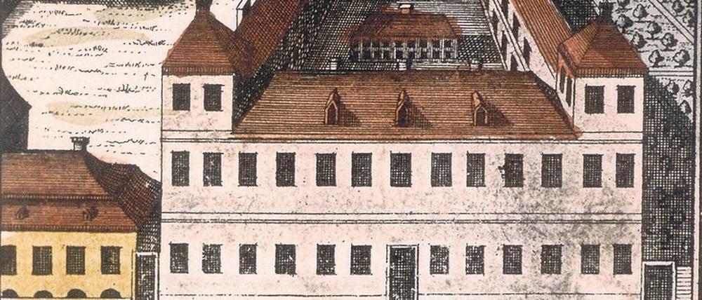 Keimzelle der Charité war das Pesthaus von 1709/10.