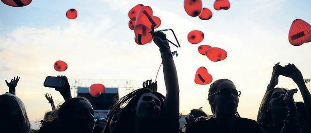 Hauptsache Feiern. „Lollapalooza“ ist ein Festival für Innenstädte, sagen die Macher. Der Treptower Park sei die ideale Lösung.