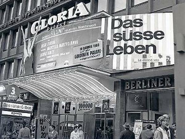 Der Traum von Italien. 1961 läuft im Gloria-Palast Federico Fellins "Das süße Leben".