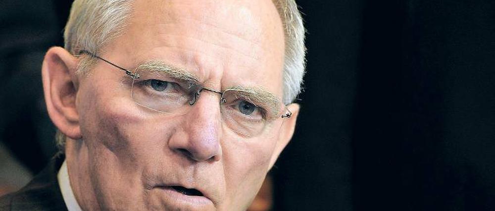 In der Kritik wegen seiner Liegenschaftspolitik: Bundesfinanzminister Wolfgang Schäuble.