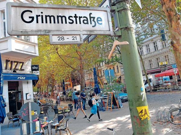In Kreuzberg erinnert eine Straße an die Gebrüder Grimm.