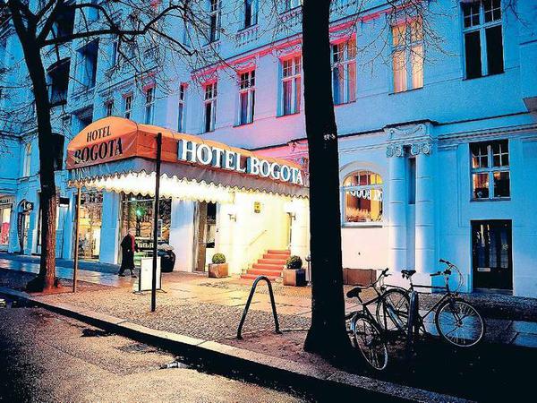 Das Original. Fast 50 Jahre lang gab es das Hotel Bogota in der Schlüterstraße, bis der Vermieter wegen Mietschulden kündigte.