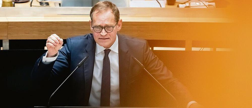 „Solidarisch, weltoffen und nachhaltig weiterregieren“, versprach der Regierende Bürgermeister Michael Müller in seiner Rede zum Doppelhaushalt 2020/21. 