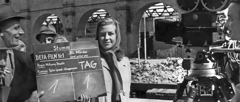 Den ersten deutschen Nachkriegsfilm drehte Wolfgang Staudte mit Hildegard Knef in der Trümmerlandschaft von Berlin.