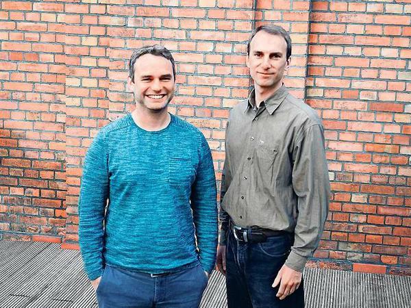 Netz-Spezialisten. Sebastian Schröer (r.) und Frank Krischok gründeten 2016 Perto.