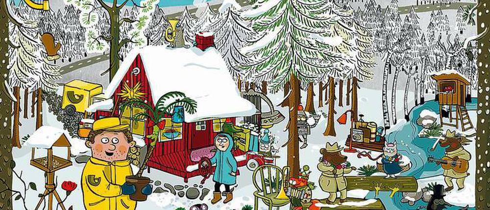Weihnachtslieder singen leicht gemacht. Franziska Biermann und ihr Mann Nils Kacirek geben seit 14 Jahren Weihnachtsliederbücher heraus.