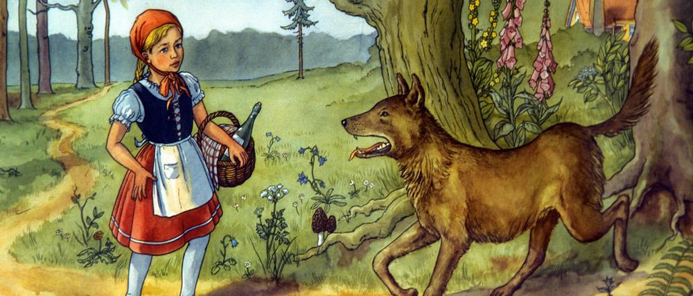 Die Erzählung über Rotkäppchen und den bösen Wolf der Gebrüder Grimm ist nicht die einzige Version des Märchens.