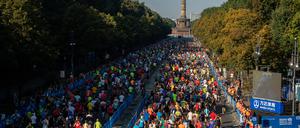 Die Berliner Stadtmission hofft beim Berlin-Marathon auf Kleiderspenden. Vorbild für die Aktion sind Marathons in den USA.
