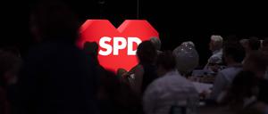 Mit einem roten Herz ging die SPD Berlin in den Wahlkampf.