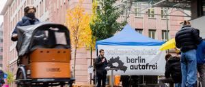Diesen Sonnabend will die Initiative "Berlin autofrei" ihre Unterschriftensammlung beenden.