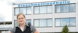 Eissportlerin Jenny Wolf Trainiert in Hohenschönhausen und engagiert sich in Lichtenberg.