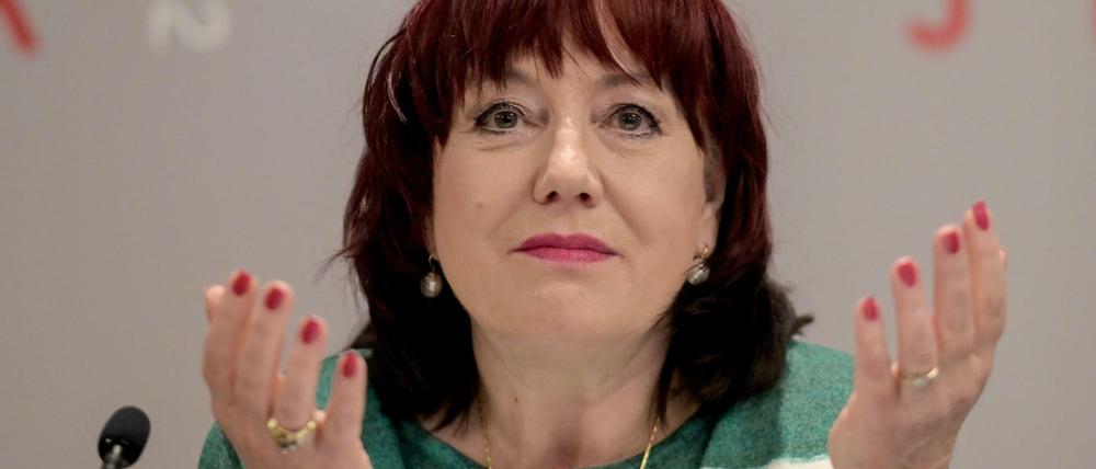 Astrid-Sabine Busse (SPD), Berliner Senatorin für Bildung, Jugend und Familie.