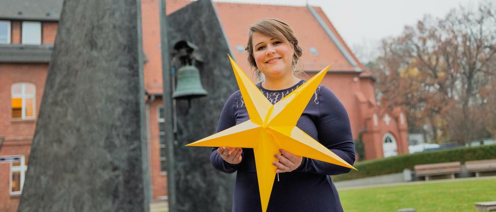 Gutes Sternzeichen. Katharina Kreuschner vom Kinderhospiz der Stephanus-Stiftung in Weißensee freut sich über die Hilfe vom Tagesspiegel-Spendenverein.