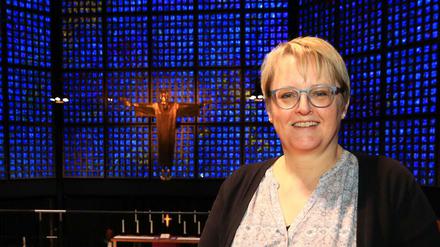 Kathrin Oxen ist seit dem 1.12.2018 neue Pfarrerin der evangelischen Kaiser-Wilhelm-Gedächtniskirche auf dem Breitscheidplatz.
