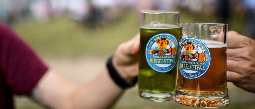 750.000 Trinkfreudige besuchten jährlich das Bierfestival.