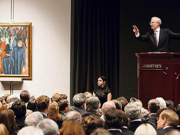 Rekord. Ernst Ludwig Kirchners "Berliner Straßenszene" wurde im Jahr 2006 bei Christie's in New York für 30 Millionen Euro versteigert.