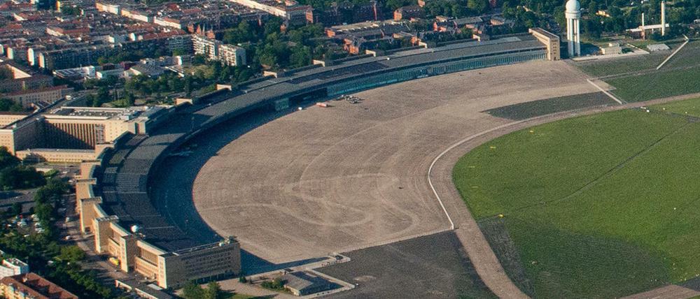 Das Tempelhofer Feld in Berlin.