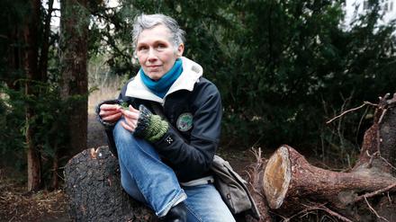 Grünes Glück. Die Psychologin Lia Braun glaubt an die gesundheitsfördernde Wirkung des Waldes.