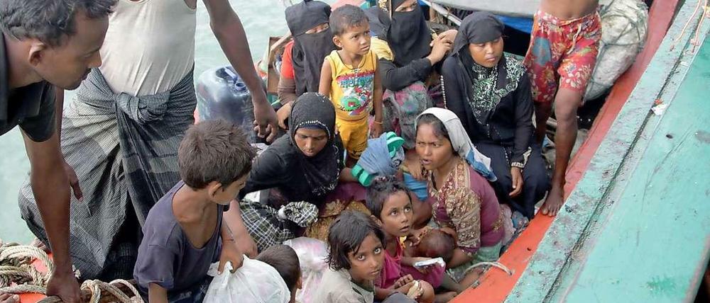Flüchtlinge aus Birma und Bangladesch