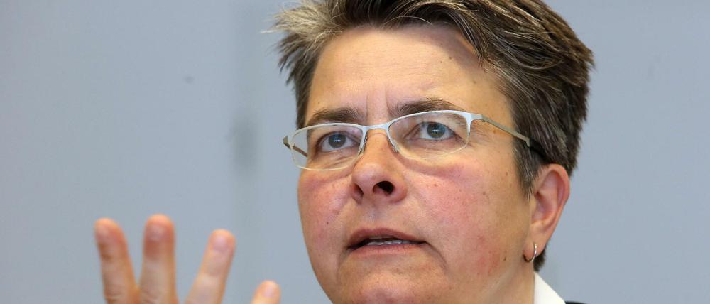 Monika Herrmann (Grüne), Bezirksbürgermeisterin von Friedrichshain-Kreuzberg.