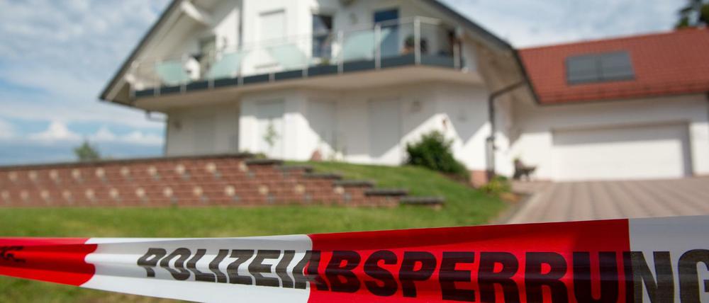 Der Tatort: Das Haus des ermordeten Kasseler Regierungspräsidenten Walter Lübcke.