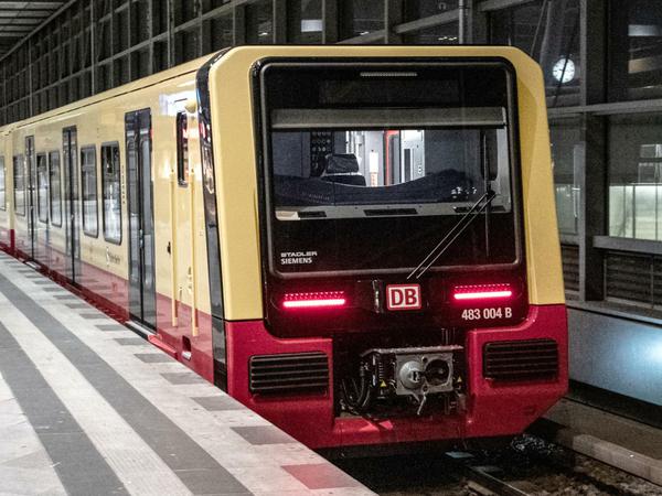 Schöner Zug. Für die S-Bahn werden gerade neue Wagen angeschafft.