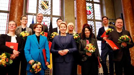 Der alte Berliner Senat beim Amtsantritt 2021: Was treiben die Senatsmitglieder heute?