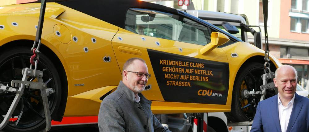 Kriminellen Clans wollte die Berliner CDU den Kampf ansagen. Nun wird die Aktion selbst zum Fall für die Justiz.