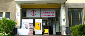 Auf dem Gelände der ehemaligen DDR-Staatssicherheit ist der "Campus für Demokratie" entstanden.