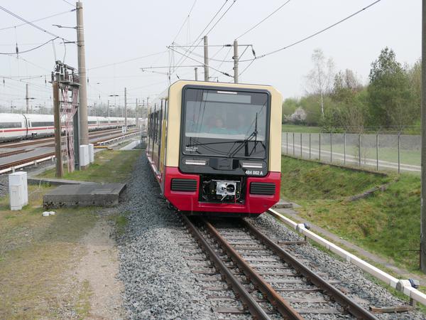 Auf einem Testring in NRW absolvierten die Züge viele tausend Testkilometer