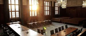 Im Saal 600 des Nürnberger Justizpalastes sprach das alliierte Militärtribunal die Urteile.