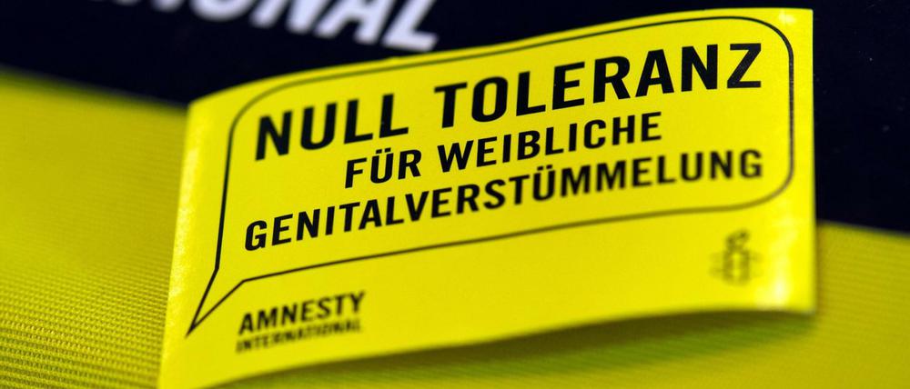 Null Toleranz für weibliche Genitalverstümmelung: Berlin richtet ab 2020 eine Koordinierungsstelle ein. 