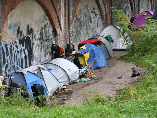 Viele der Obdachlosen in Berlin kommen aus dem Nachbarland Polen.