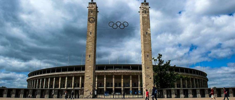 Möglicher Austragungsort der Olympischen und Paralympischen Spiele 2024 oder 2028: das Olympiastadion in Berlin.