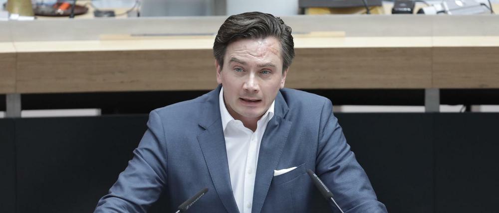 Der Wiedereinzug ins Abgeordnetenhaus nach der Wahl 2021 ist für den FDP-Abgeordnete Marcel Luthe unsicher. 