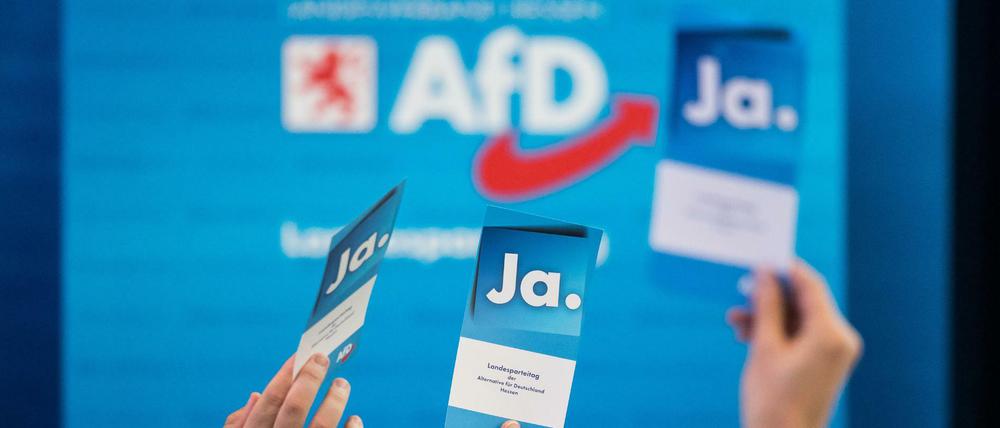 Im November muss die Berliner AfD über einen neuen Vorstand abstimmen. 