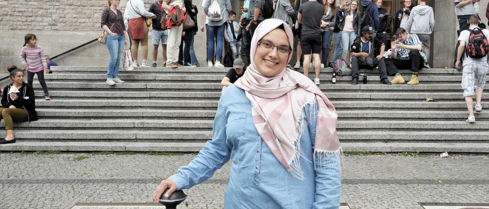 Pinar Cetin ist Vorstandsvorsitzende der Deutschen Islam Akademie und die Frau des Vorsitzenden der Sehitlik-Moschee.