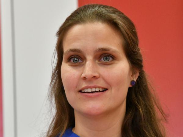 Maja Wallstein, Brandenburger SPD-Kandidatin für die Europawahl.