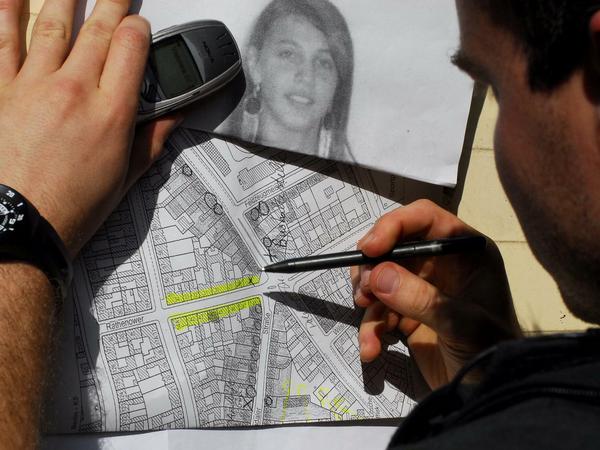 Die Polizei durchsuchte auf der Suche nach Georgine 300 Gebäude im Kiez.